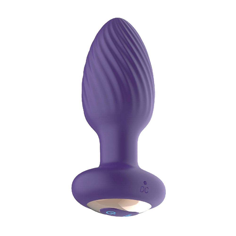 NassToys The Royale Rotating Anal Plug – Remote Vibrating Butt Plug