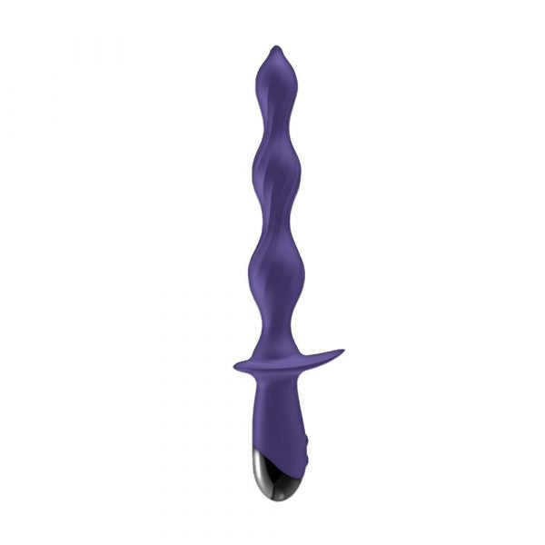 NassToys Ass-Sation Deep Dive Wand – Beaded Anal Vibrator