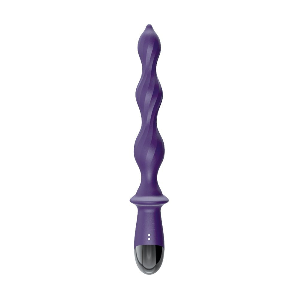 NassToys Ass-Sation Deep Dive Wand – Beaded Anal Vibrator