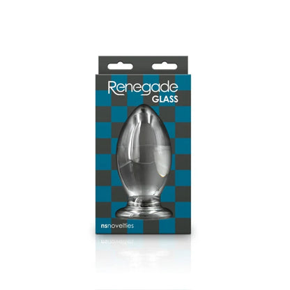 NS Novelties Renegade Glass Bishop - Large Borosilicate Plug