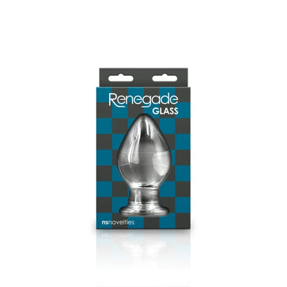 NS Novelties Renegade Glass Knight Butt Plug