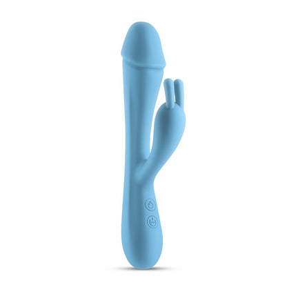 NS Novelties Obsessions Scarlett – Light Blue Plush Silicone Rechargeable Vibrator