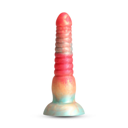 Colours Stacked Dildo 6" - Red/Gold