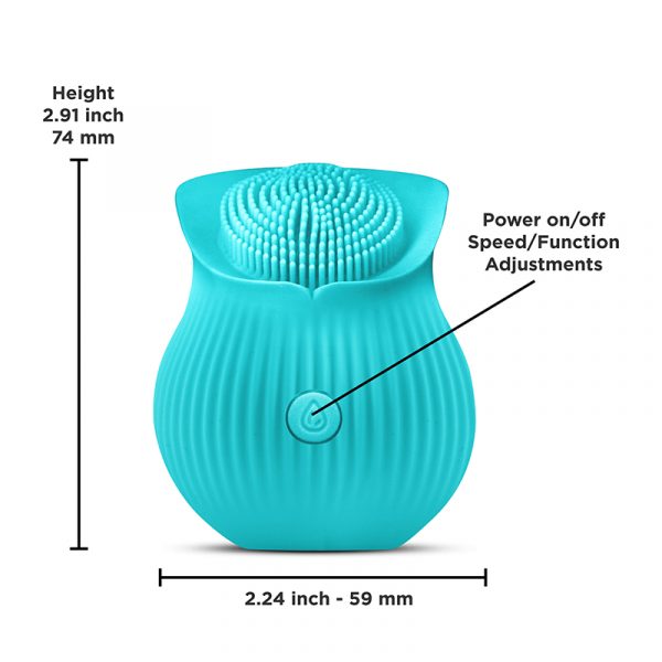 Rechargeable clitoral stimulator – discreet and travel-ready