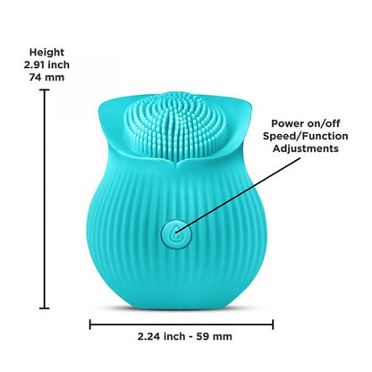 Rechargeable clitoral stimulator – discreet and travel-ready