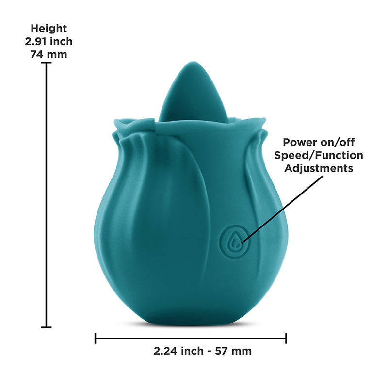 Compact clitoral suction vibrator – discreet and travel-ready
