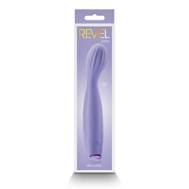 Revel Pixie G-Spot Vibrator – elegant, compact, and silicone-crafted