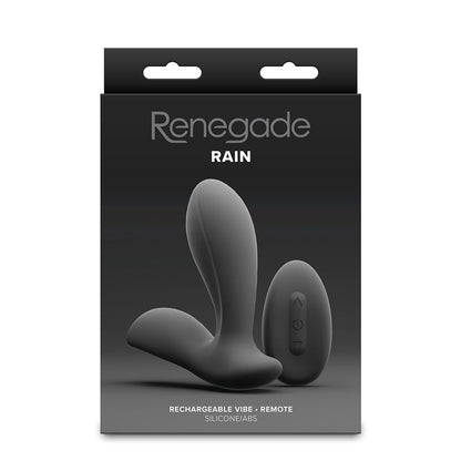 Rechargeable silicone prostate massager with remote control and flexible design