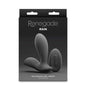 Rechargeable silicone prostate massager with remote control and flexible design