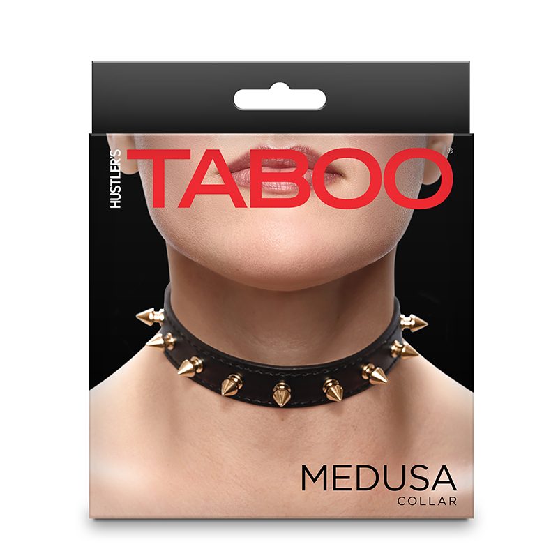 NS Hustler Taboo Collar Medusa Black