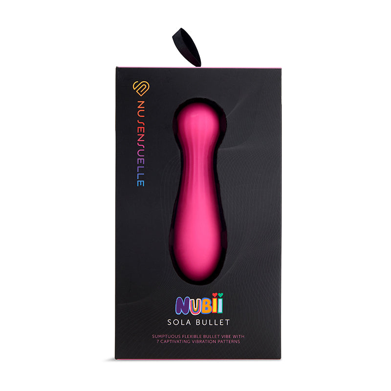 nü Sensuelle Sola Bullet – Flexible Pear-Shaped Clitoral Vibrator