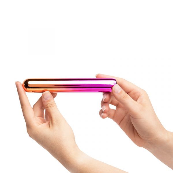Nu Sensuelle Aluminium Rumba Bullet in rainbow ombre finish