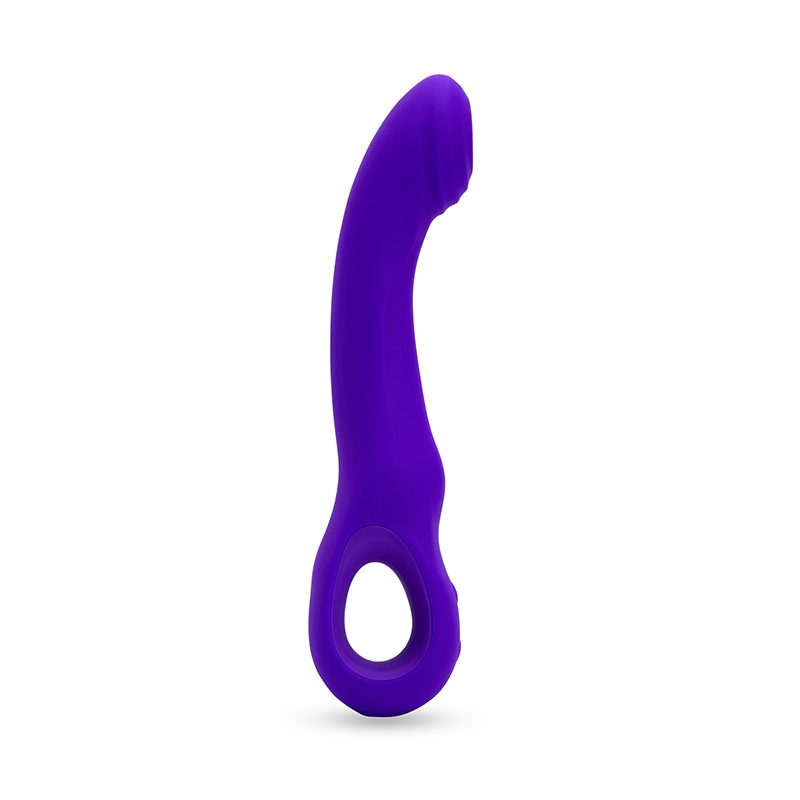 nü Sensuelle Rhapsody tapping vibrator with curved head and dual motors