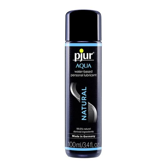 Pjur Aqua Natural Water-Based Lubricant – 3.4oz * 2 Pack