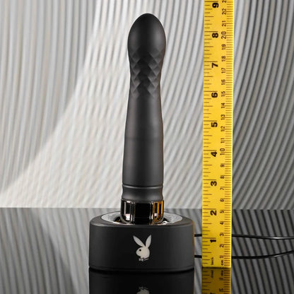 Playboy Pleasure Zone Thrusting Vibrator with Case