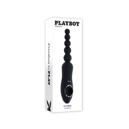 Playboy Let It Bead Anal Beads Vibrator