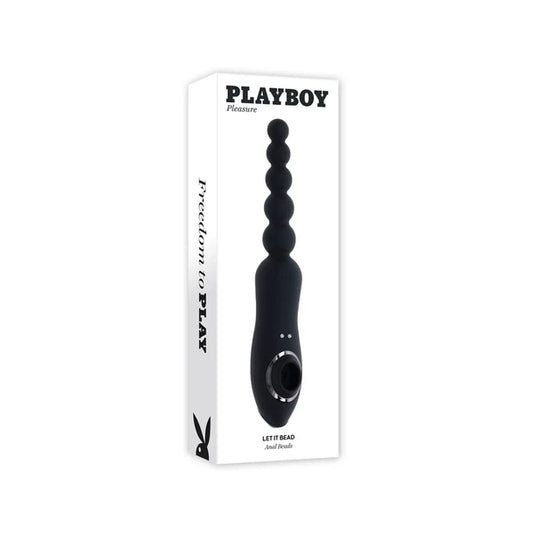 Playboy Let It Bead Anal Beads Vibrator