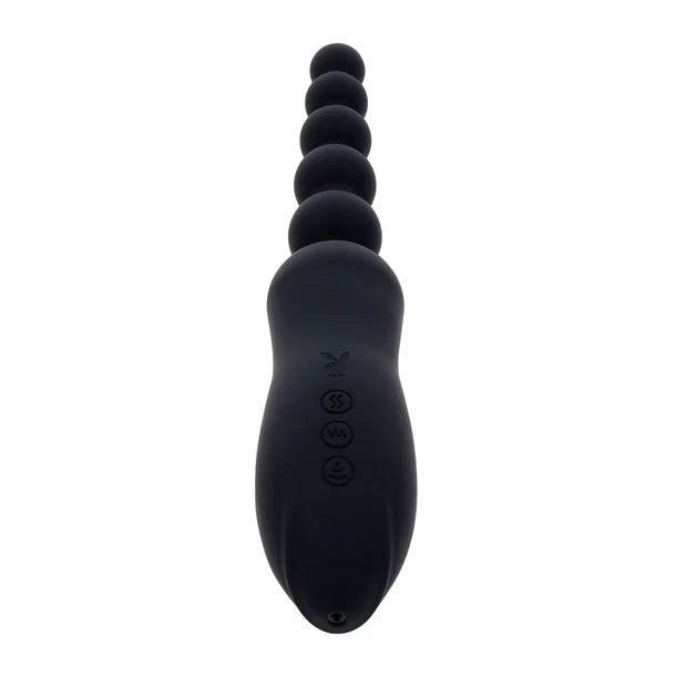 Playboy Let It Bead Anal Beads Vibrator