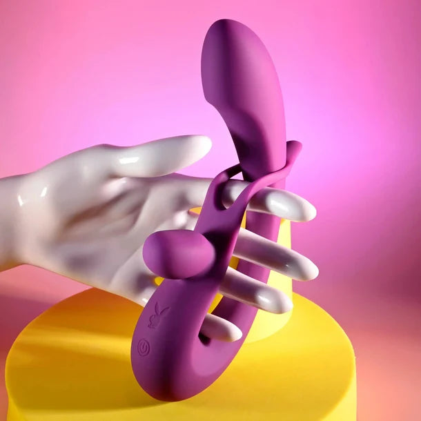 Playboy Cha Cha Slide Adjustable Dual Vibrator