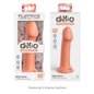 Two packages of a 'big hero' silicone dildo with 'dillio' branding on a white background.