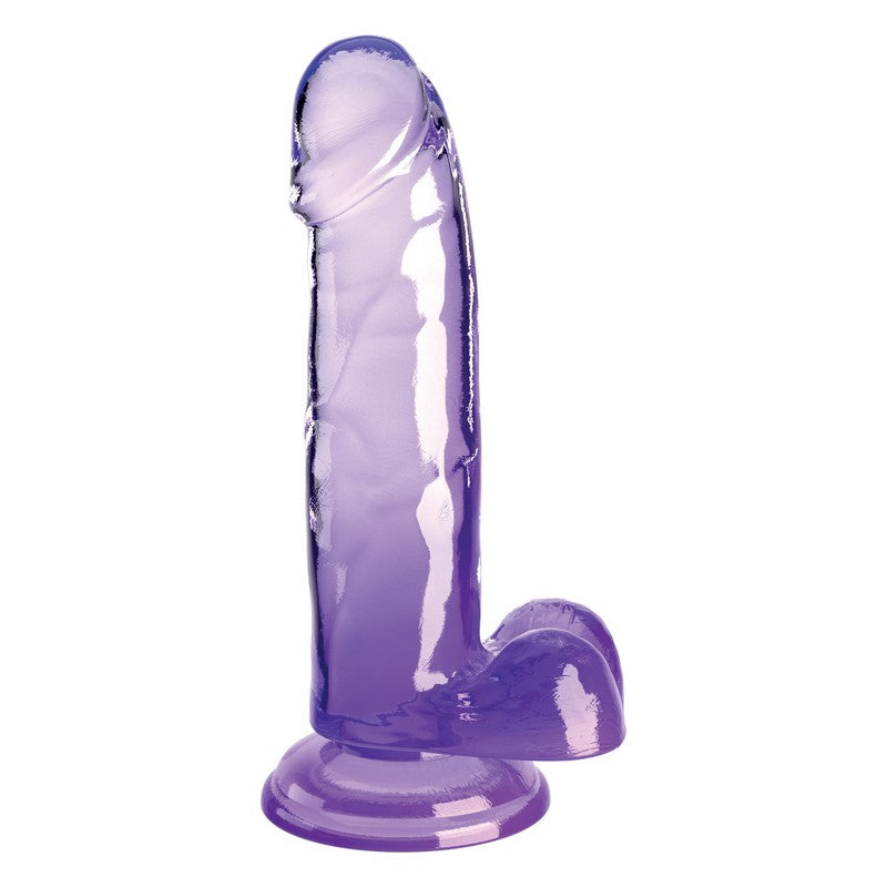 King Cock 7” with Balls  – Clear Edition