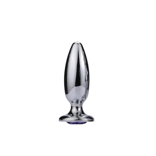 Extreme Bullet Anal Plug w/ Onyx Jewel