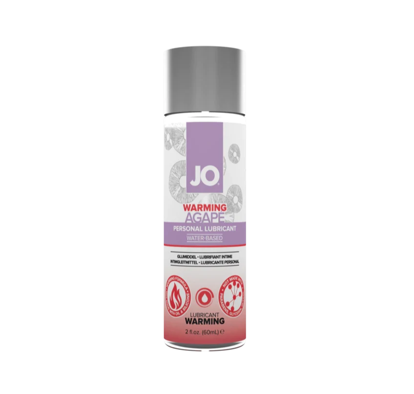 Syatem JO Agape Warming Lubricant 2 Bottles（2 * 2 oz）
