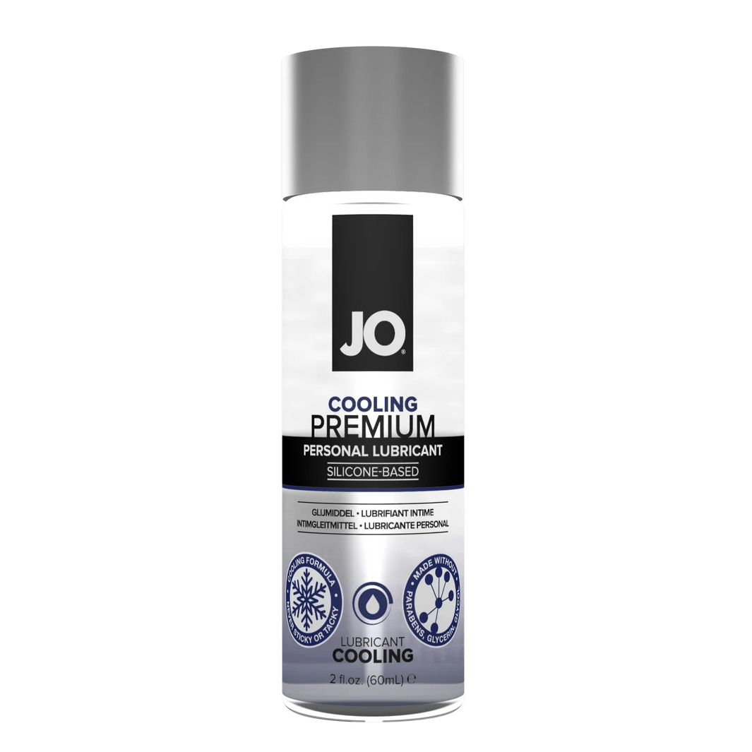 System JO Premium Cooling Lubricant  Silicone-Based Formula 2 oz