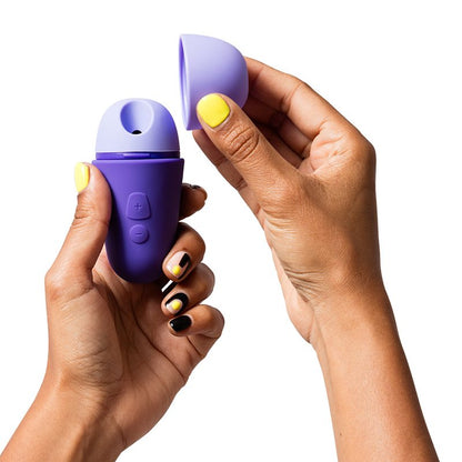 Travel-Ready Clitoral Suction Toy with Cover
