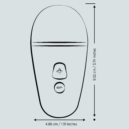 Waterproof ROMP Free X – Lay-On Clit Stimulator