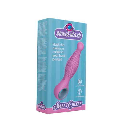 Rock Candy Sweet Cheeks Beginner Tapered Silicone Anal Vibrator