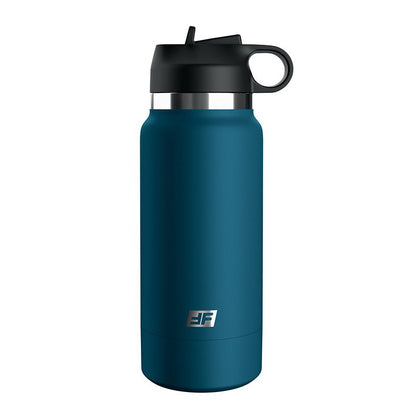 Fuck Flask Private Pleaser blue bottle exterior showing realistic disguise as sports water bottle
