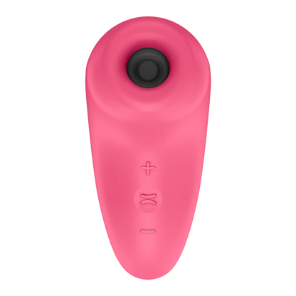 Satisfyer Magnetic Deep Pulse suction vibrator with Air Pulse technology, waterproof and USB rechargeable