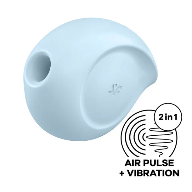 Satisfyer Sugar Rush air pulse and vibration clitoral stimulator waterproof silicone rechargeable vibrator