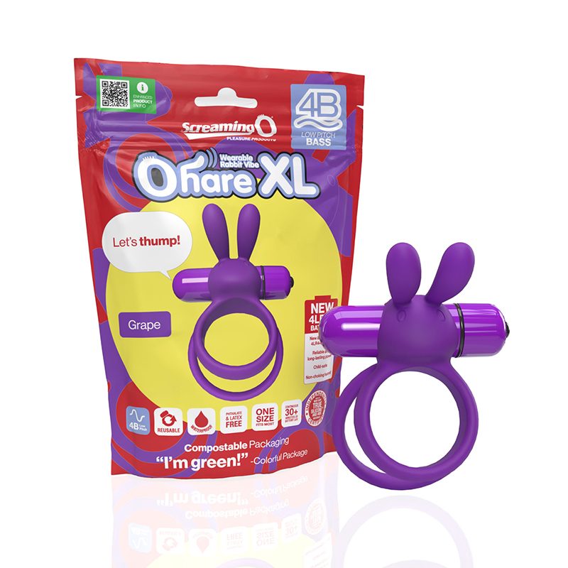Screaming O Ohare XL with body-safe True Silicone® material