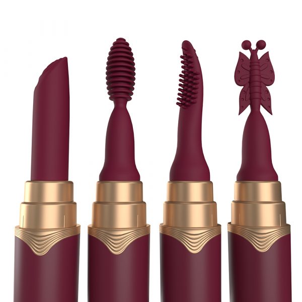 Waterproof clitoral vibrator that looks like real makeup