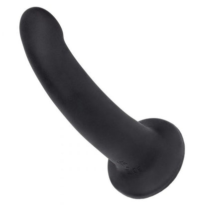 CalExotics Onyxxx Rechargeable Rider Probe – curved silicone vibrating dildo with suction cup base and waterproof rechargeable design