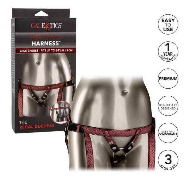 CalExotics Her Royal Harness – The Regal Duchess