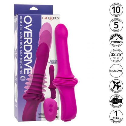 CalExotics Overdrive Smooth Thruster Sex Machine  – Remote-Controlled