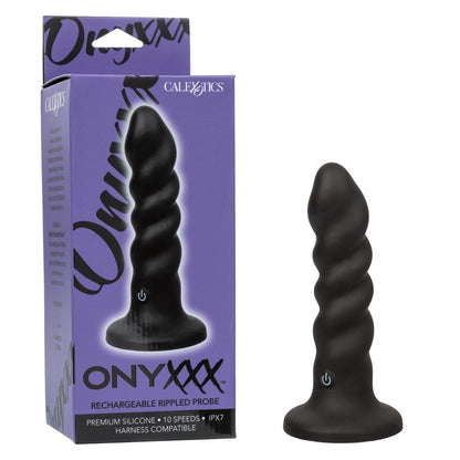 CalExotics Onyxxx Rechargeable Rippled Probe