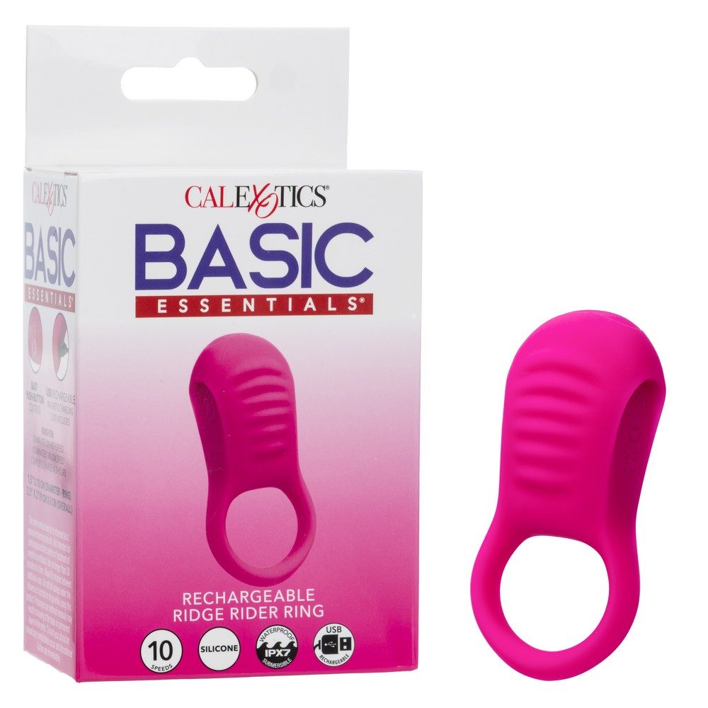 CalExotics Basic Essentials Rechargeable Ridge Rider Ring