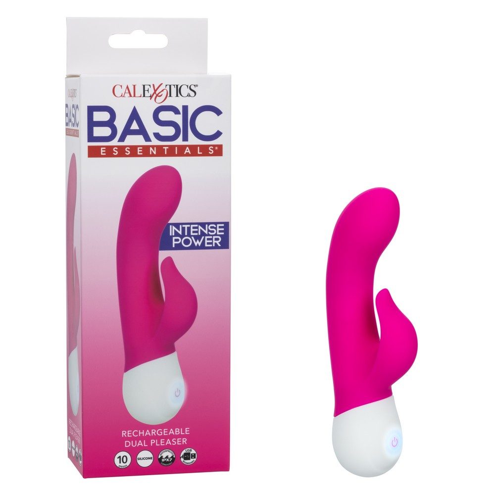 CalExotics Basic Essentials Rechargeable Dual Pleaser