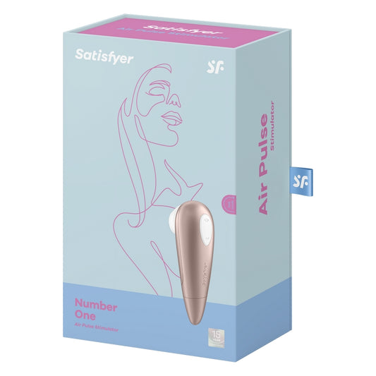 Satisfyer Number One – Battery-Powered Air-Pulse Clitoral Stimulator