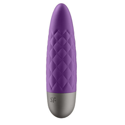 Satisfyer Ultra Power Bullet 5 Violet - Quilted Mini Vibrator