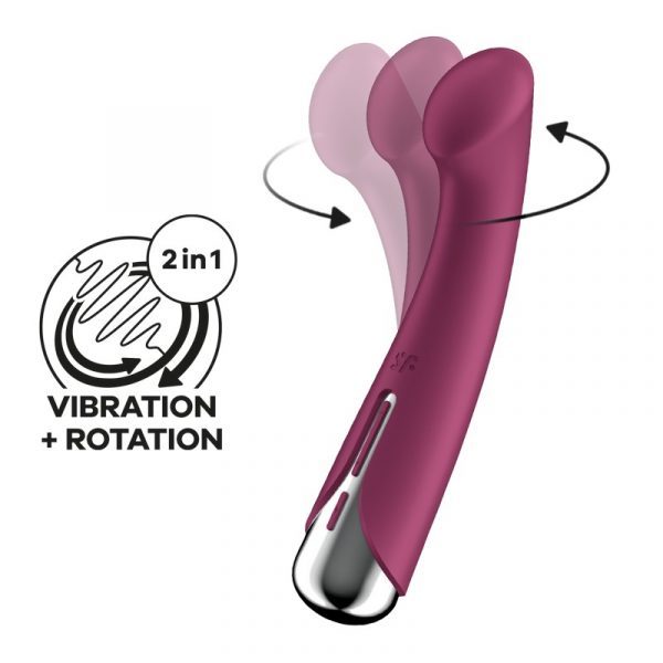 Satisfyer Spinning G-Spot 1 – Rotating Vibrator for Internal Stimulation