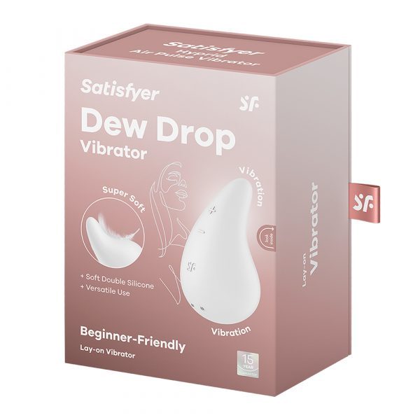 Satisfyer Dew Drop Lay-On Vibrator - Clitoral Stimulator