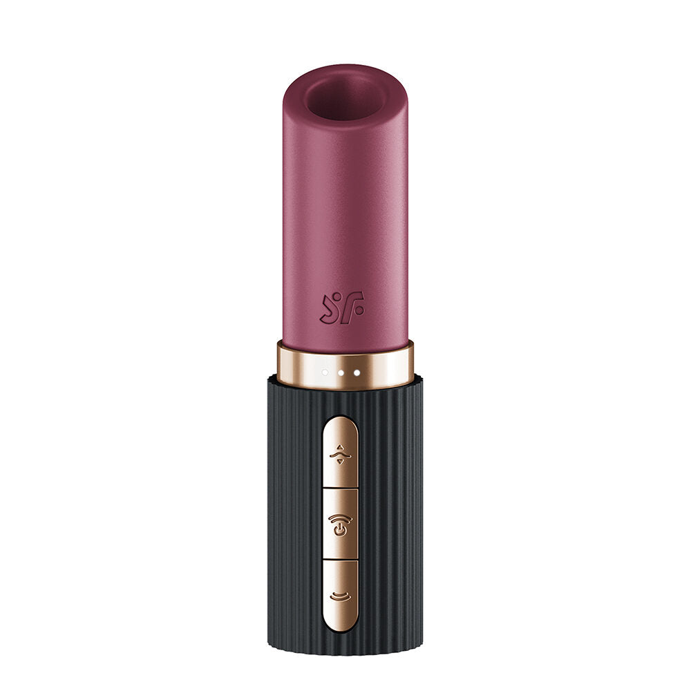 Satisfyer Pro 2 Kiss air pulse clitoral stimulator with silicone body