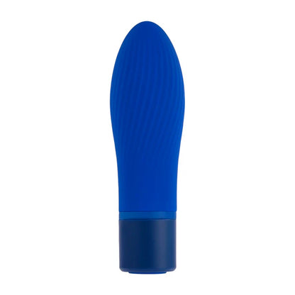Evolved SELOPA Cobalt Cutie textured bullet vibrator waterproof rechargeable silicone mini vibe