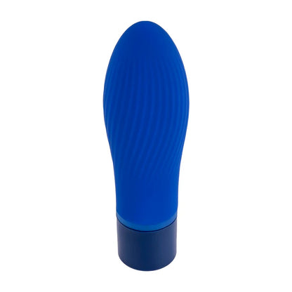 Evolved SELOPA Cobalt Cutie textured bullet vibrator waterproof rechargeable silicone mini vibe