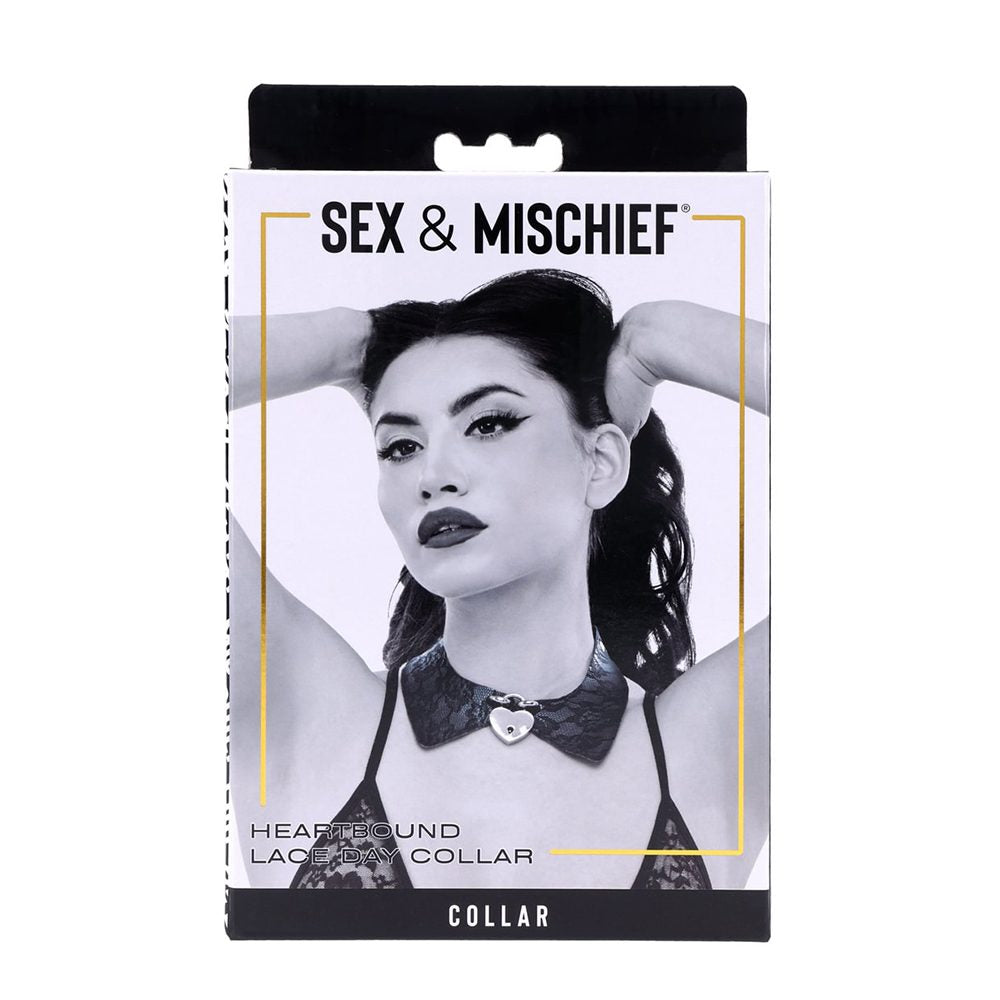 Sportsheets Heartbound Lace Day Collar